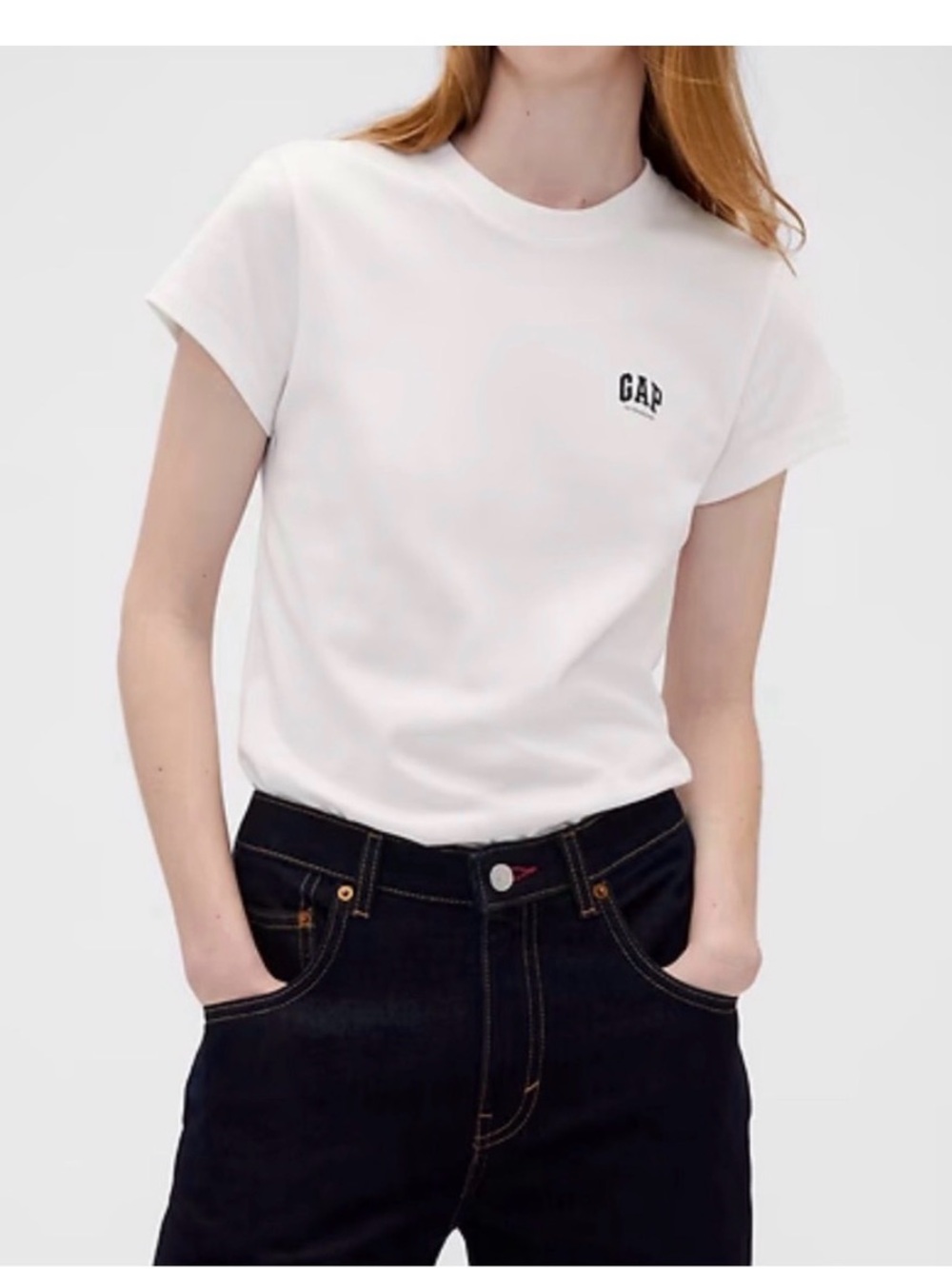 NWT Gap × Victoria Beckham Organic Cotton Logo T-Shirt